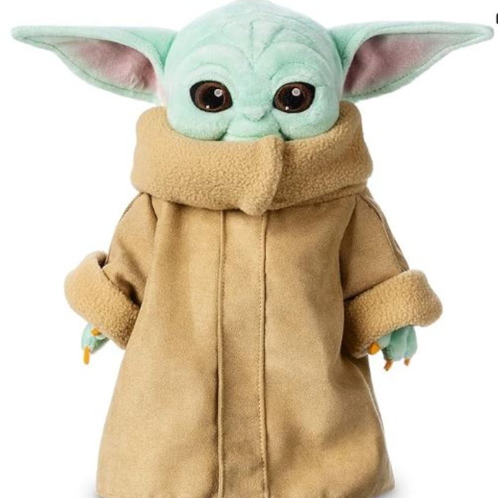 Baby Yoda Star Wars Mandalorian Plush Grogu The Child Disney Store 10" Stuffed